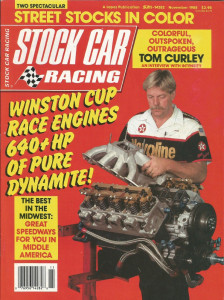STOCK CAR RACING 1988 NOV - Fleming, Klimcheck T-Bird, Bouchard, Curley, Curry
